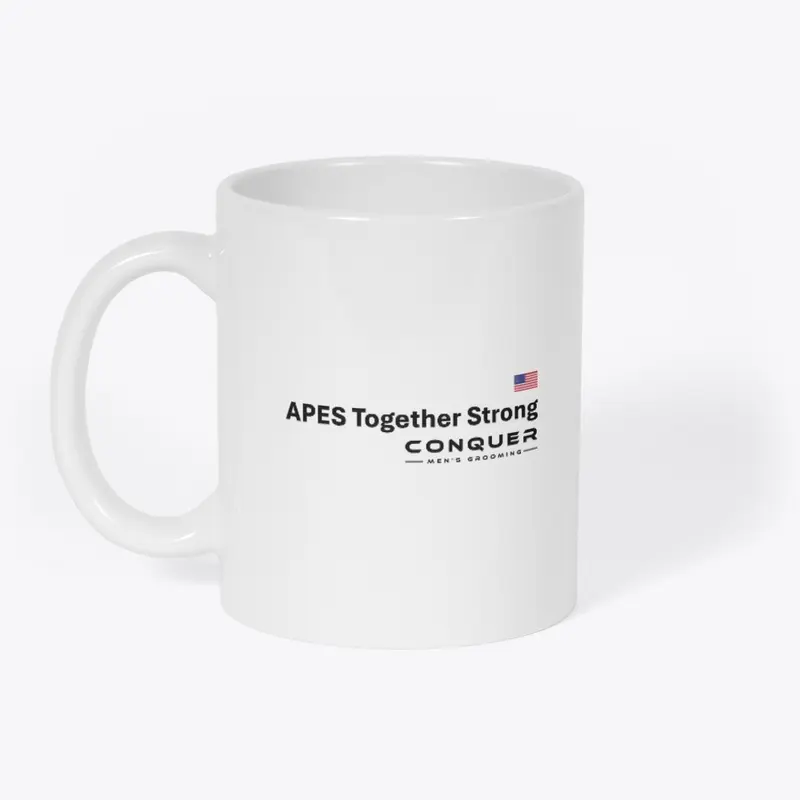 APES Together Strong Mug - Black Letters