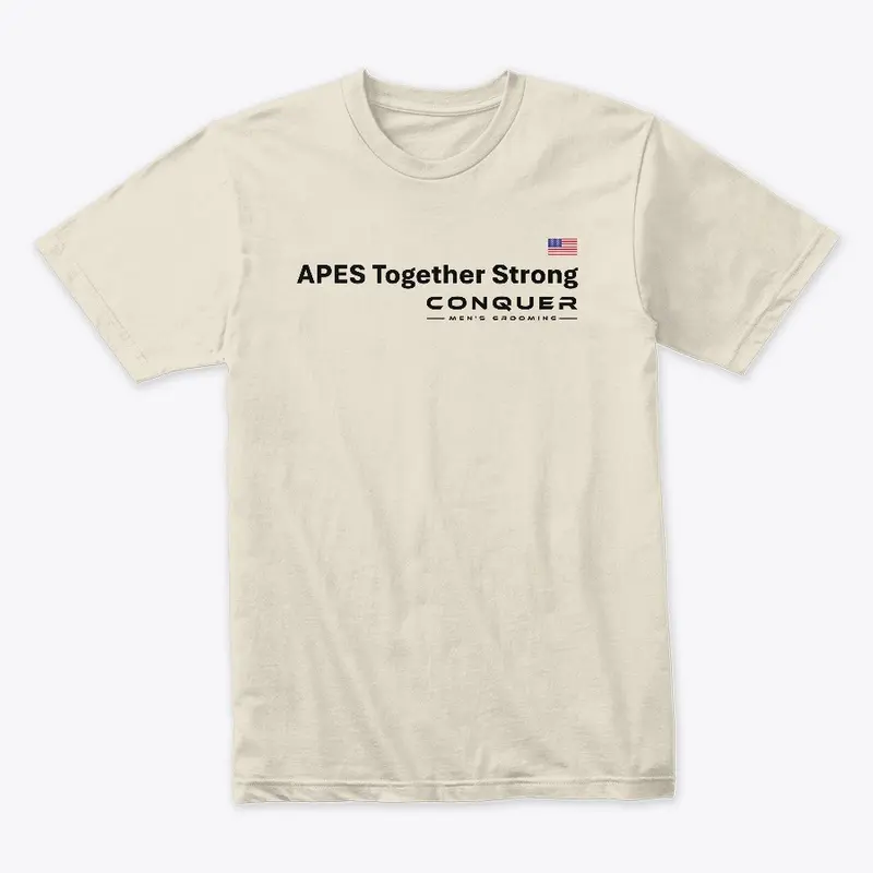 APES Together Strong Tee - Black Letters